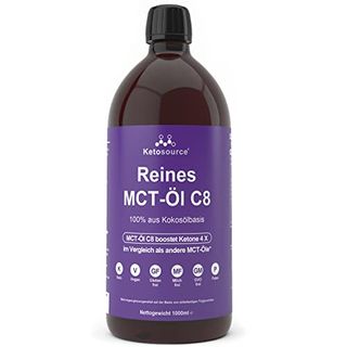 Premium C8 MCT Öl 3X Mehr Keton-produzierende C8 als MCT-Öle
