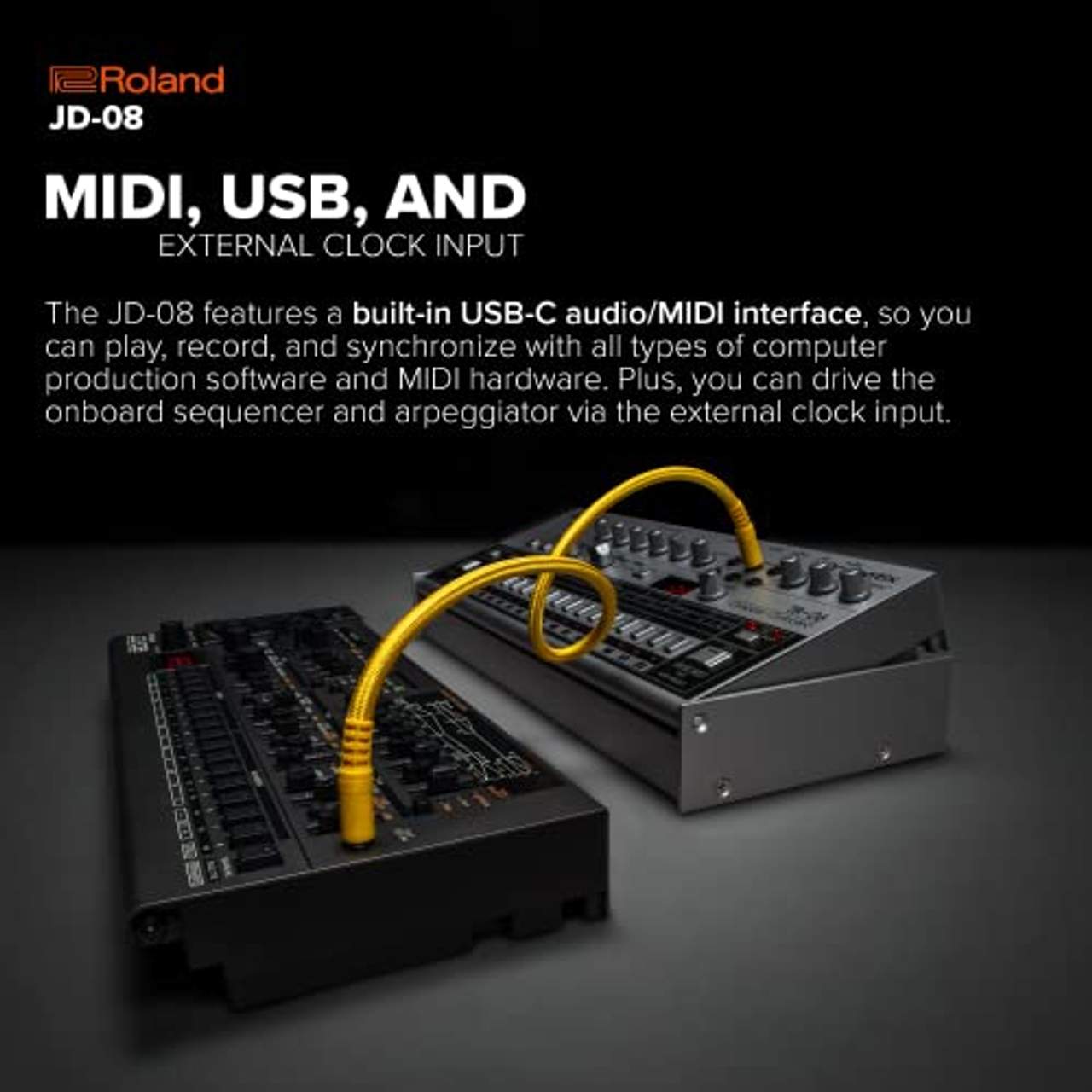 Roland JD-08 Soundmodul Boutique-Synthesizer