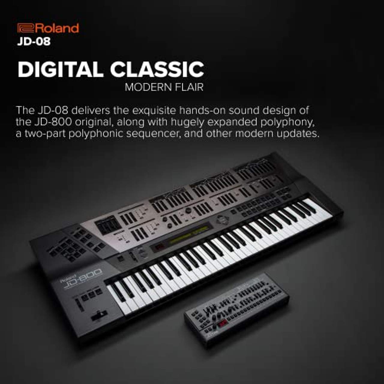 Roland JD-08 Soundmodul Boutique-Synthesizer
