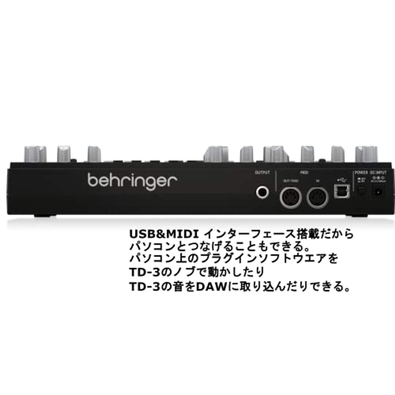Behringer TD-3-BK Analoger Bass-Line-Synthesizer