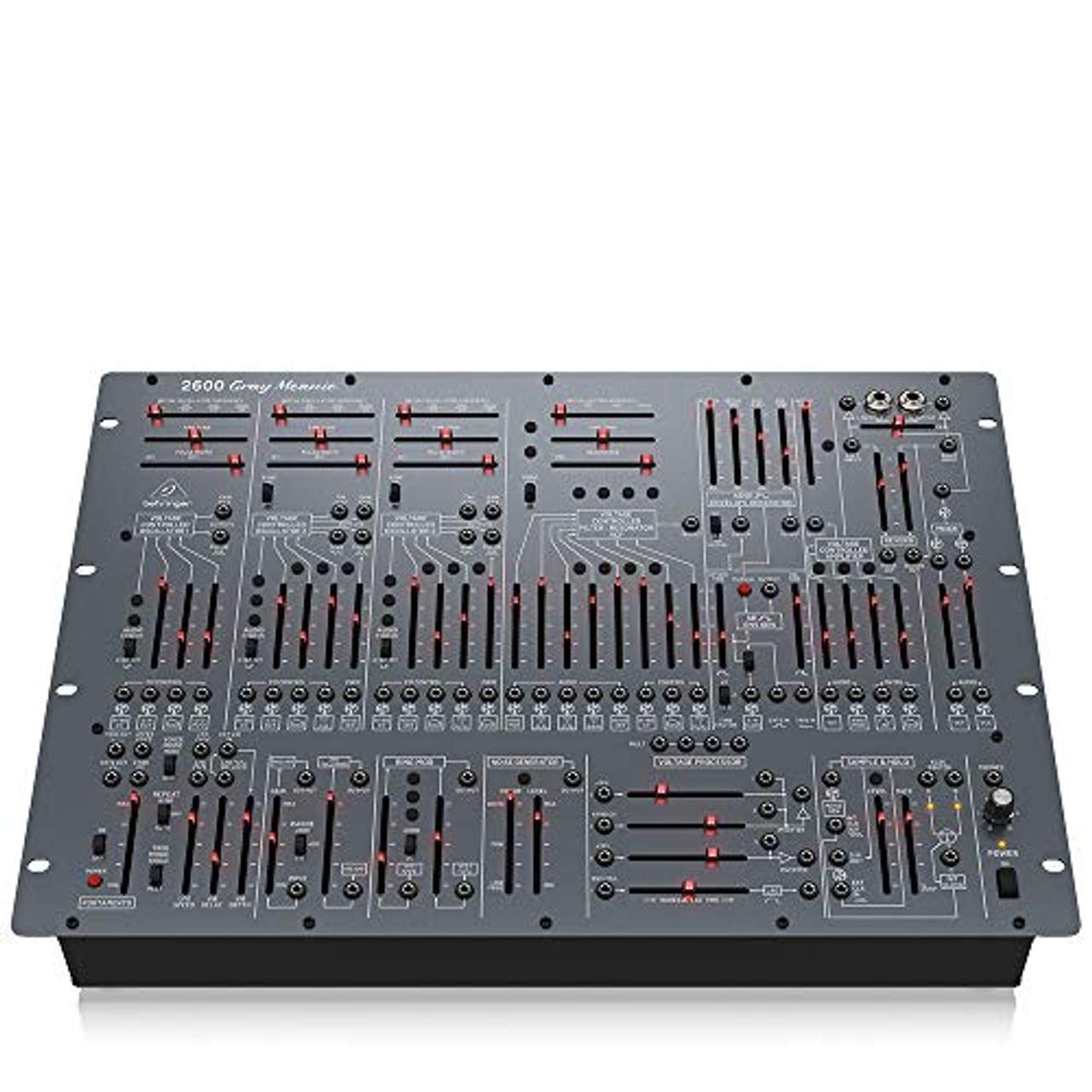 Behringer 2600 GRAY MEANIE Special Edition Semi-Modularer Analog-Synthesizer