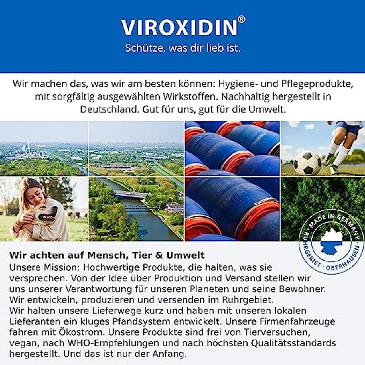 Viroxidin Desinfektionsmittel für Hände