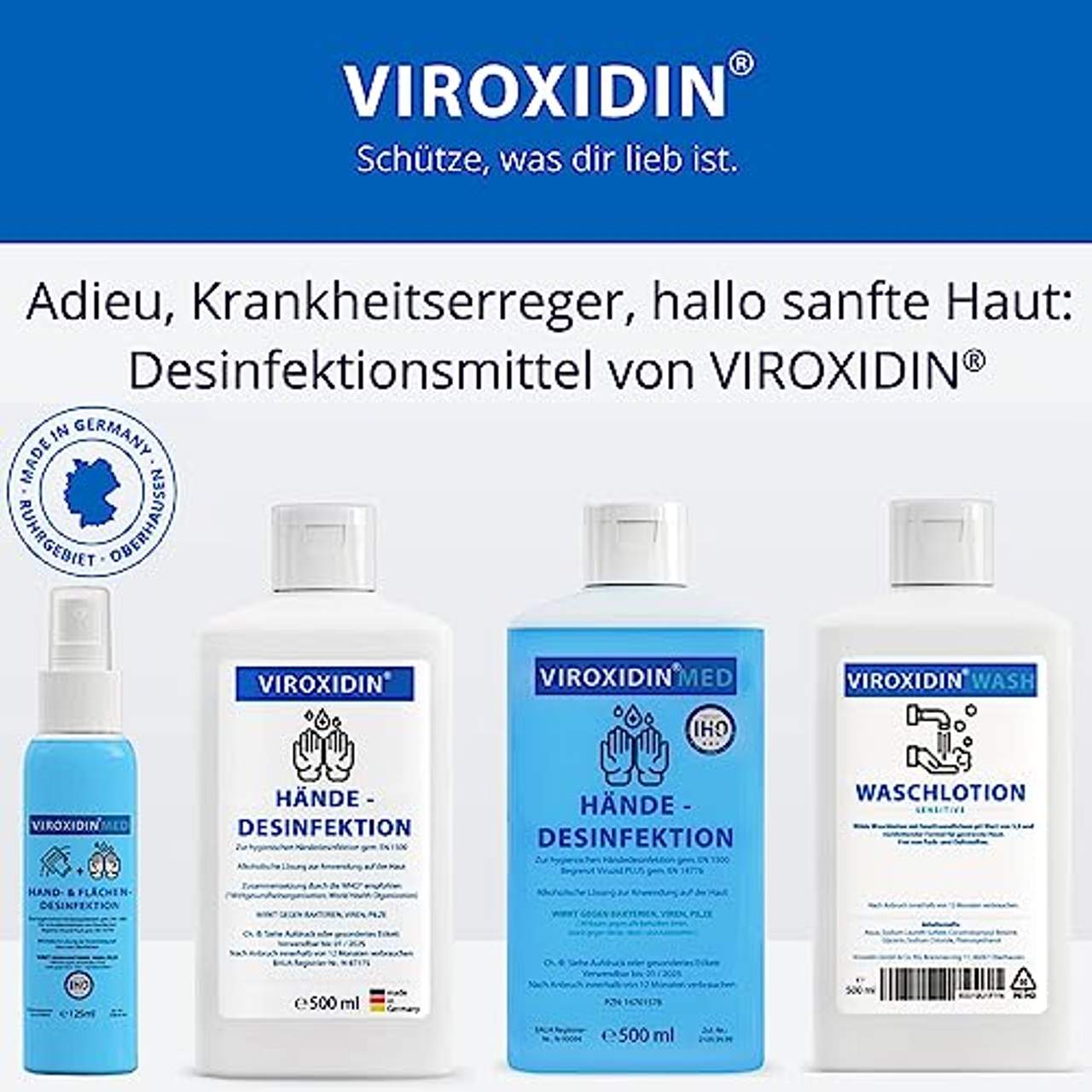 Viroxidin Desinfektionsmittel für Hände