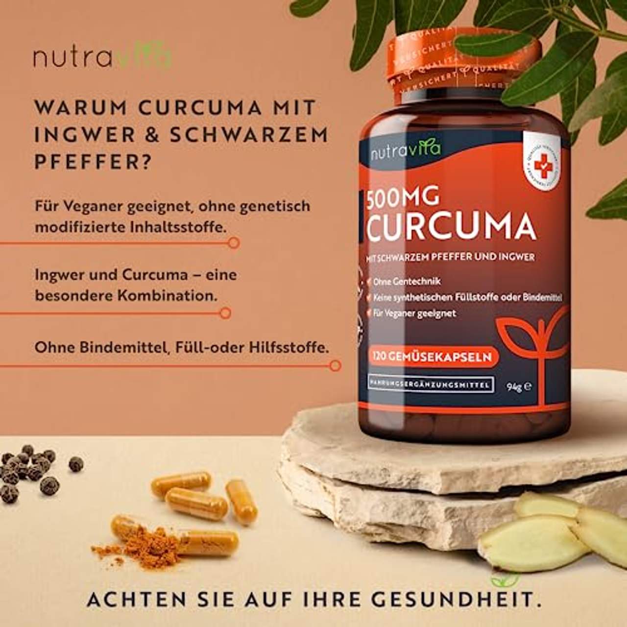 Nutravita Curcuma Extrakt Kapseln