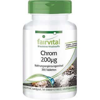 fairvital Chrompicolinat 200mcg Chrom pro Tablette