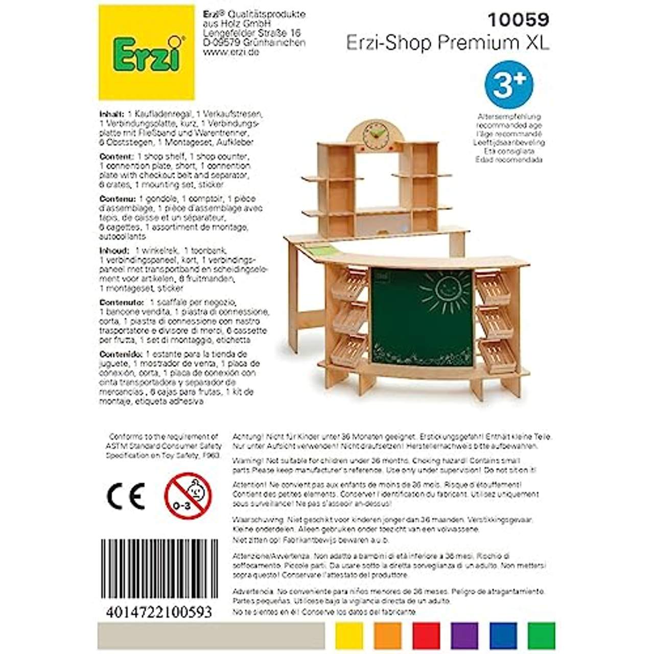 Erzi 10059 Shop Premium XL aus Holz