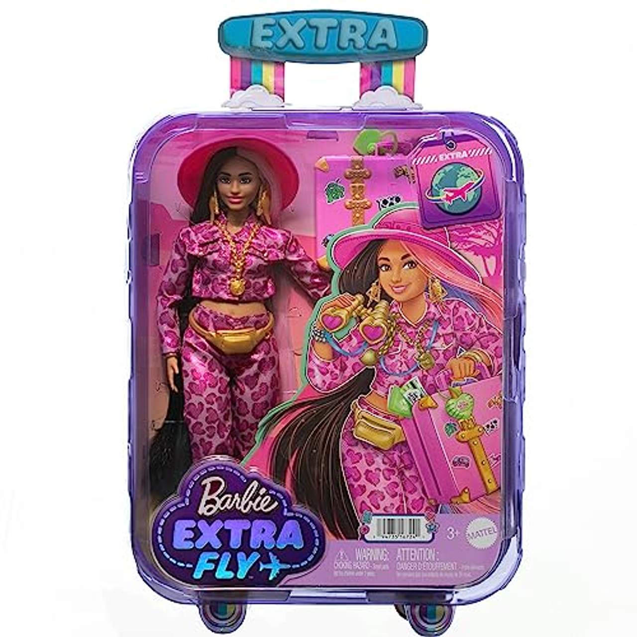 Barbie Extra Fly Safari-Reise-Puppe