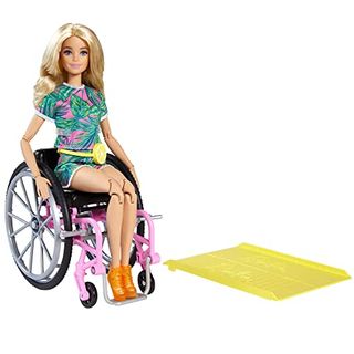 Barbie Fashionistas Doll #165 with Wheelchair