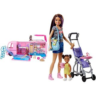 Barbie Mattel FBR34 Super Abenteuer-Camper