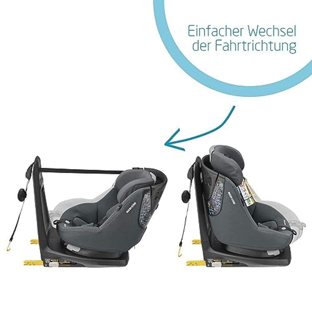 Maxi-Cosi AxissFix Autositz 360° drehbarer Kindersitz