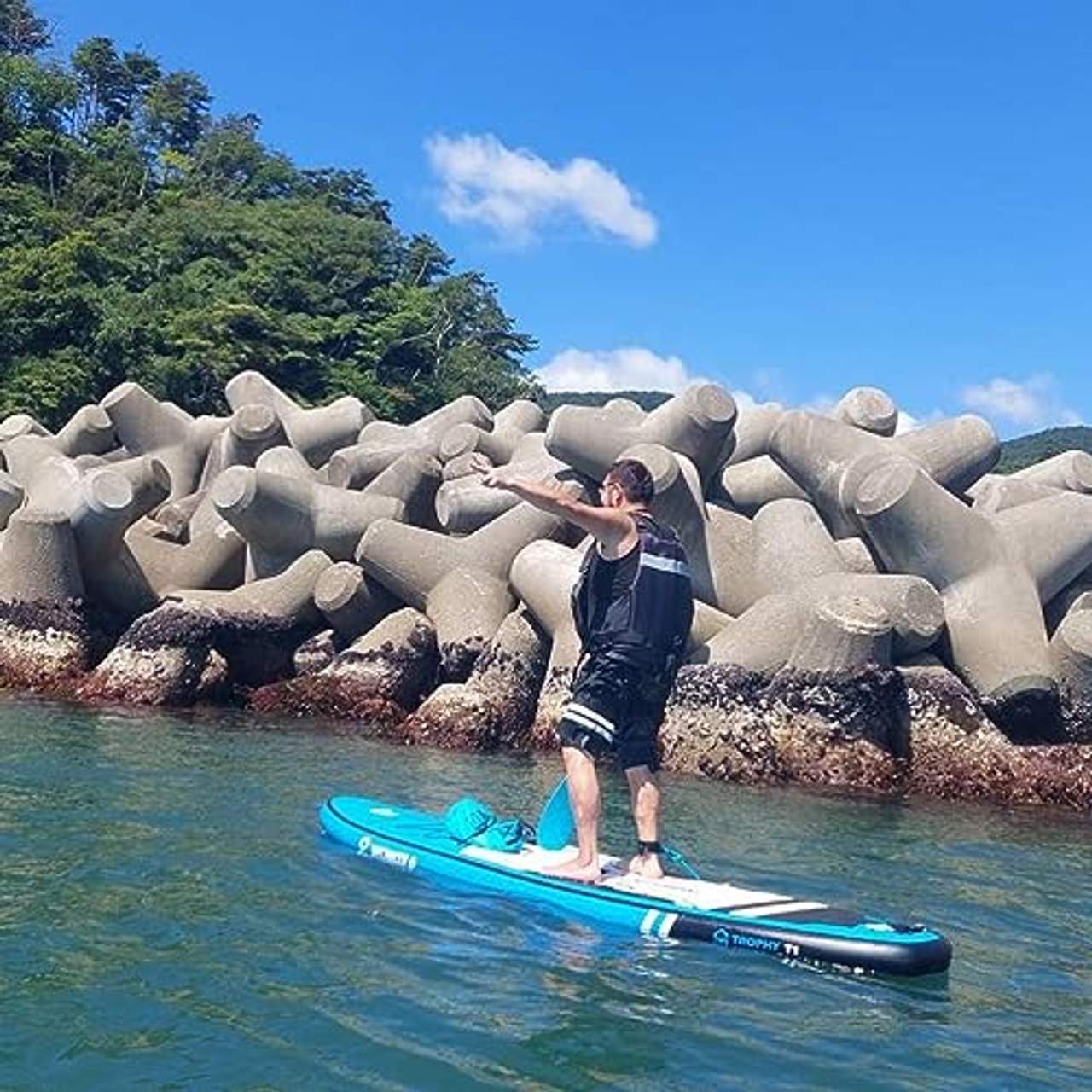 WOWSEA Cruise Aufblasbares Stand Up Paddle Board