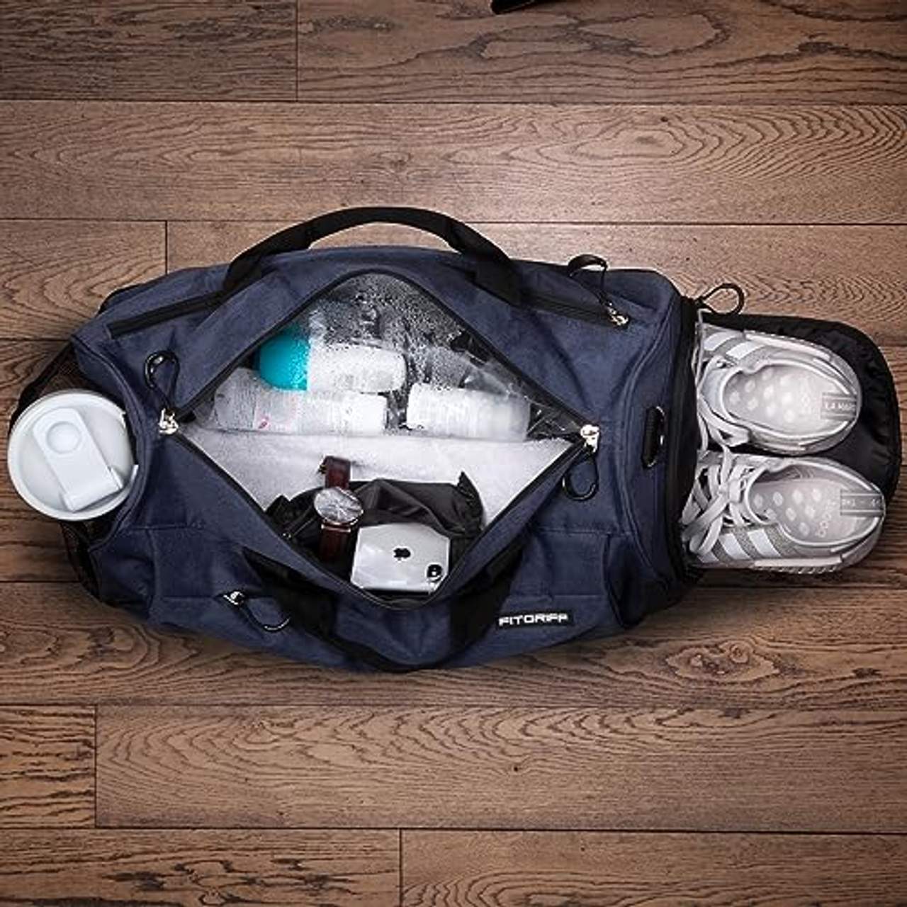 Fitgriff Sporttasche Reisetasche mit Schuhfach & Nassfach