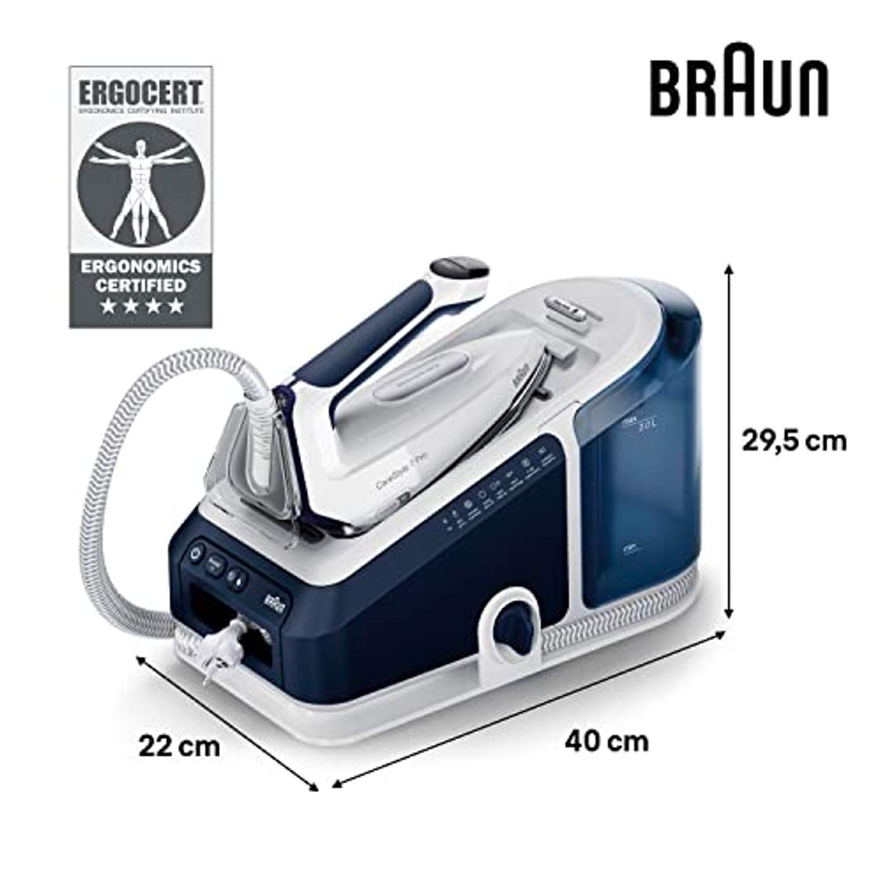 Braun CareStyle 7 Pro Dampfbügelstation IS 7282 BL