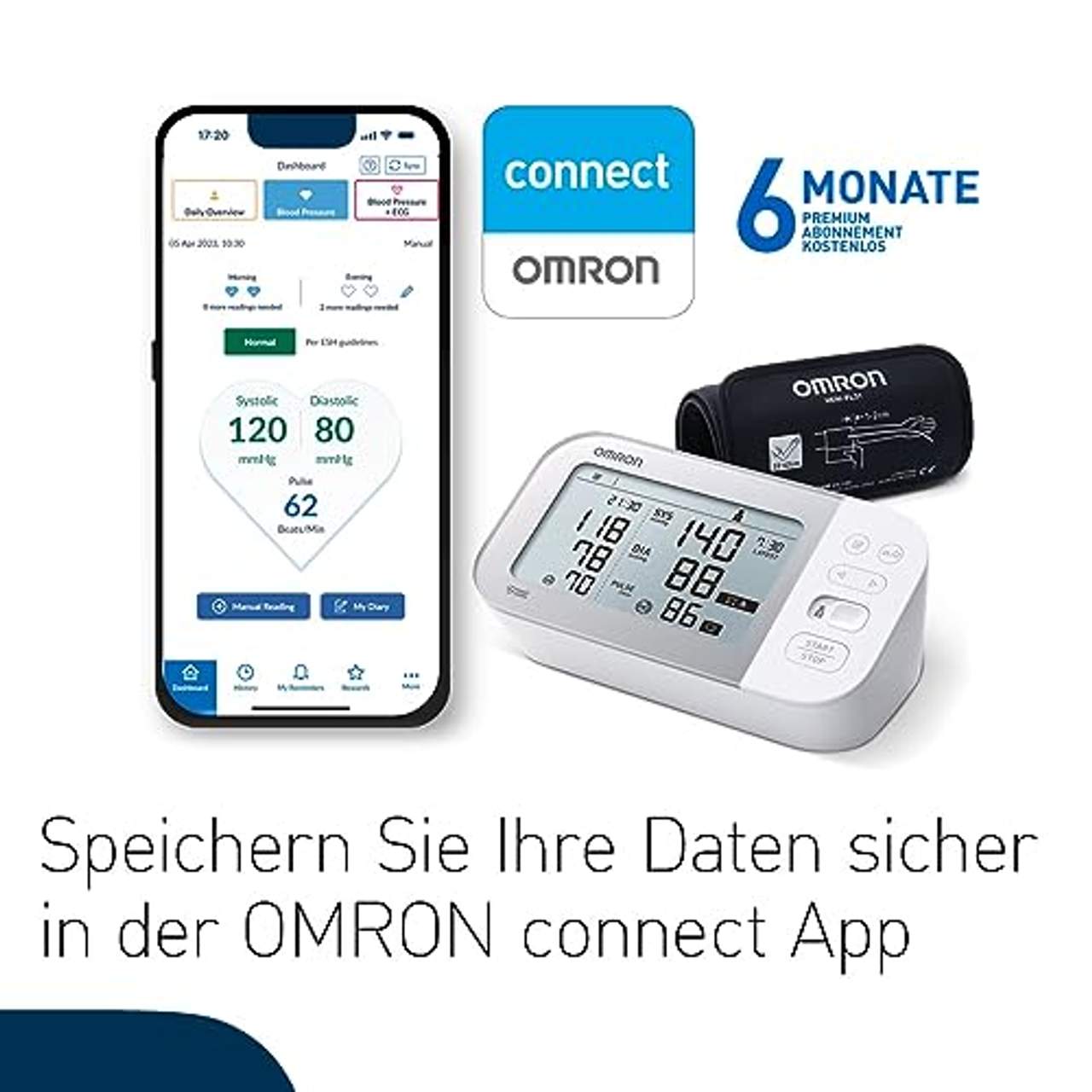 Omron X7 Smart Blutdruckmessgerät