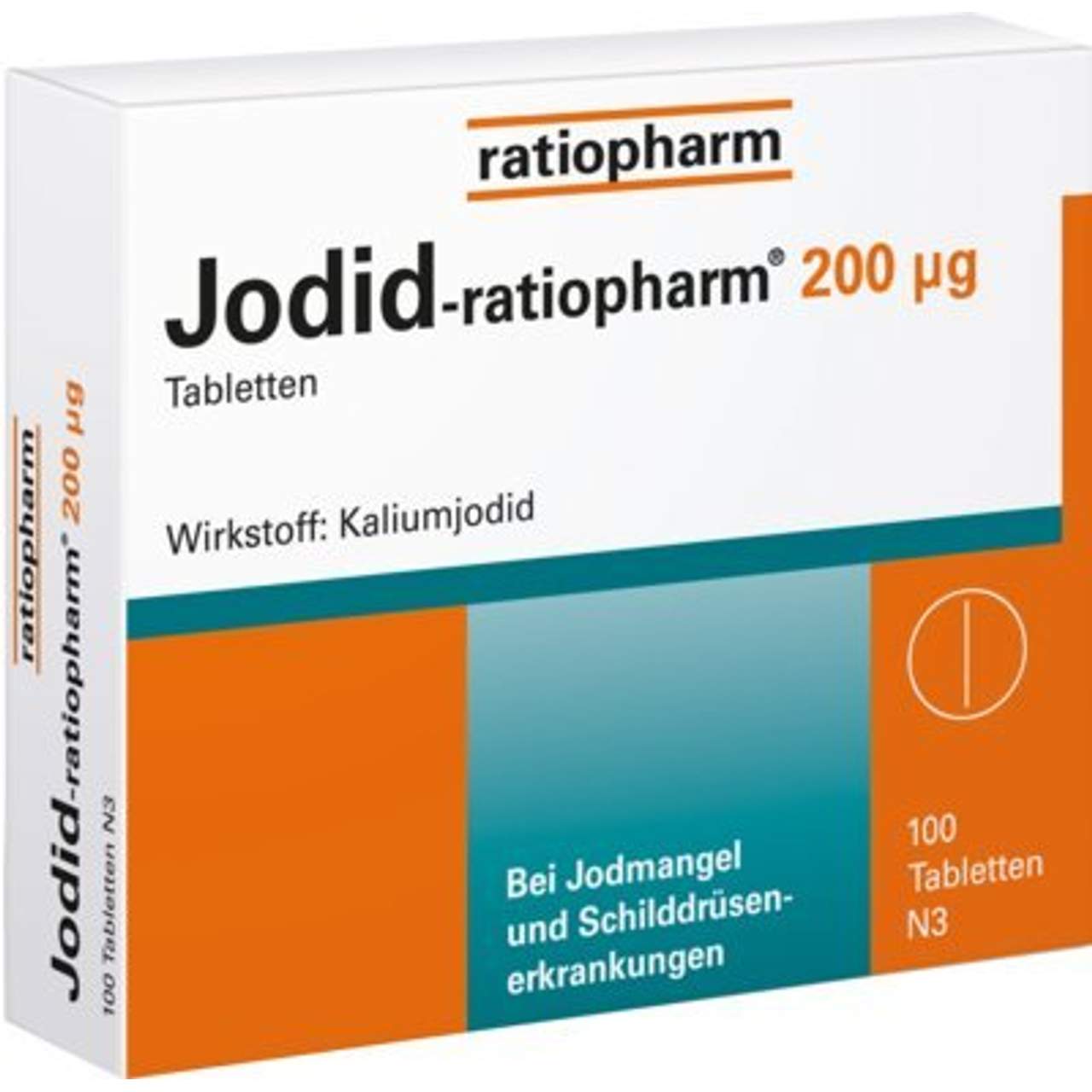 Jodid Ratiopharm 200 µg Tabletten