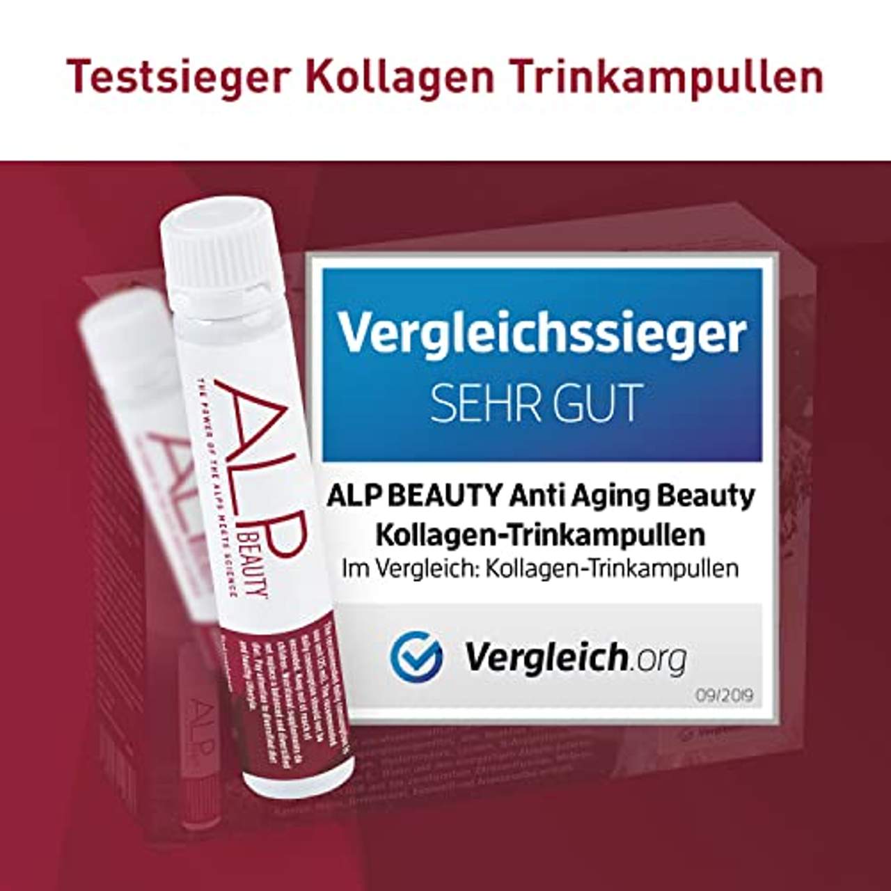 ALP BEAUTY Kollagen Trinkampullen 14x25 ml Premium Collagen Complex
