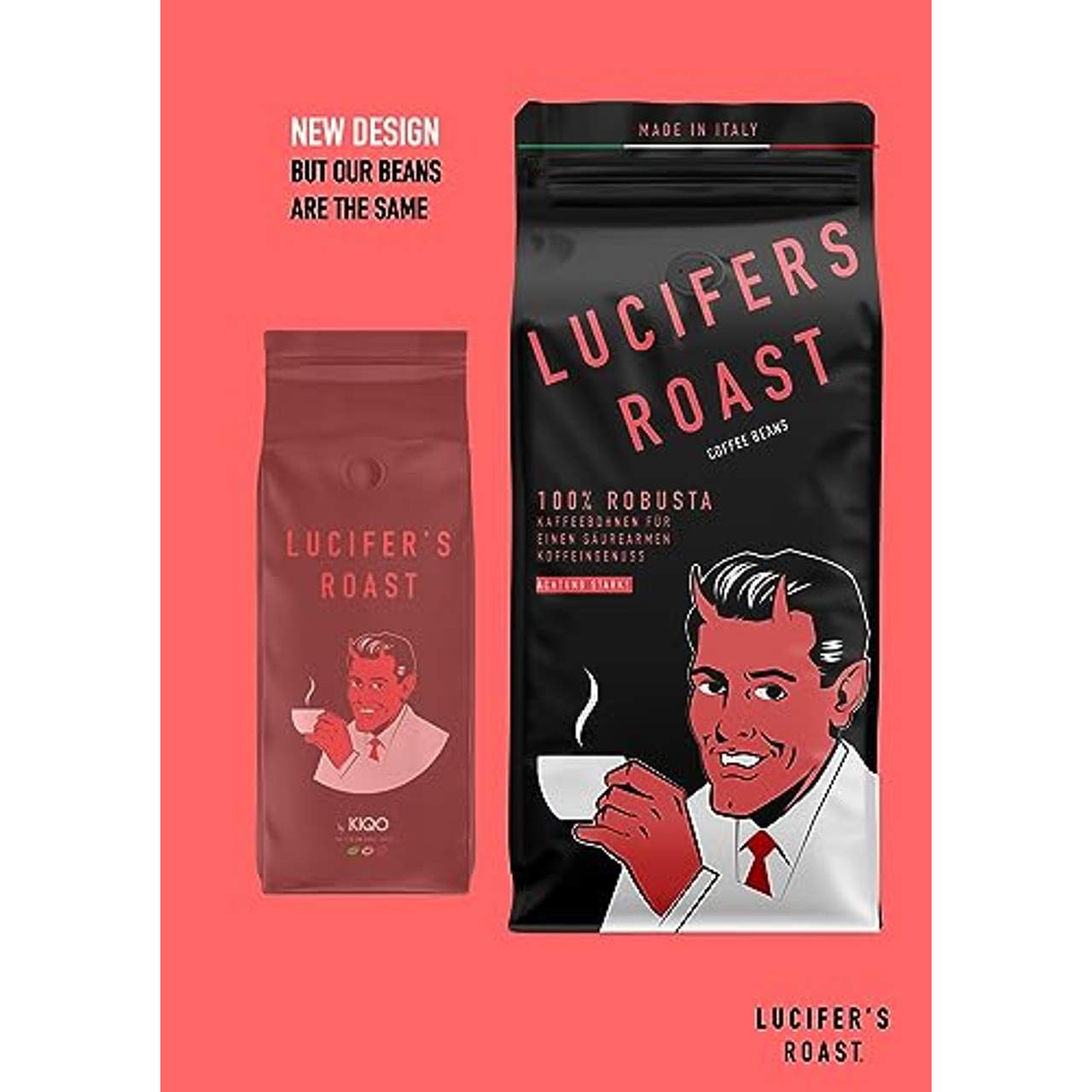 LUCIFER'S Roast Espresso by KIQO aus Italien