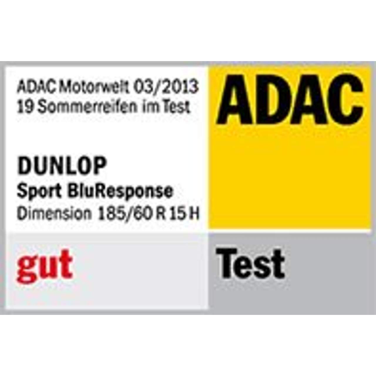 Sommerreifen Dunlop 185/60 R15 84H SP Sport Blu Response