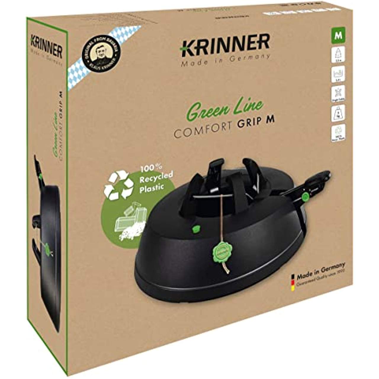 Krinner Green Line Comfort Grip M Recycling Christbaumständer