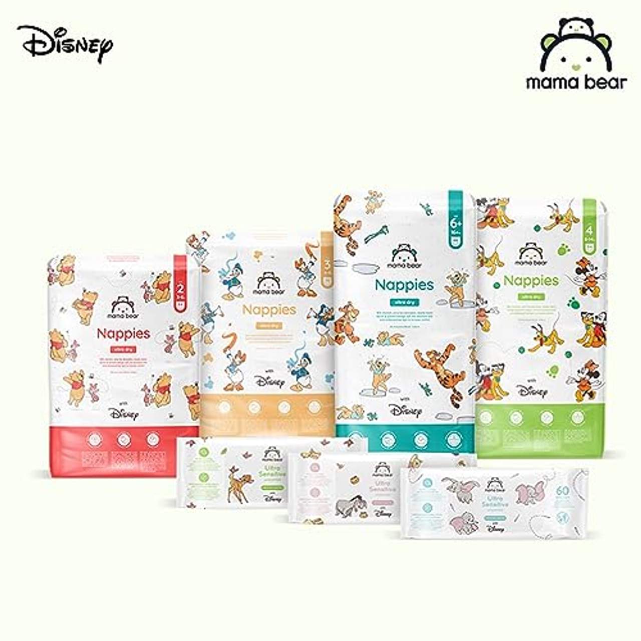 Amazon-Marke: Mama Bear Disney Ultra Dry Windeln Größe 4