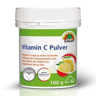 Sunlife Vitamin C Pulver: Vitamin C unterstützt das Immunsystem und schützt