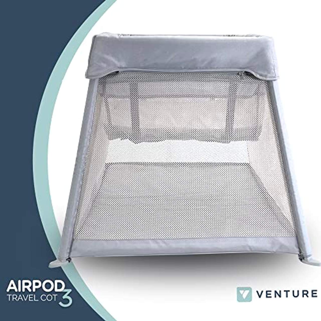 Venture Airpod Reisebett inkl. Schaumstoffmatratze und Tragetasche