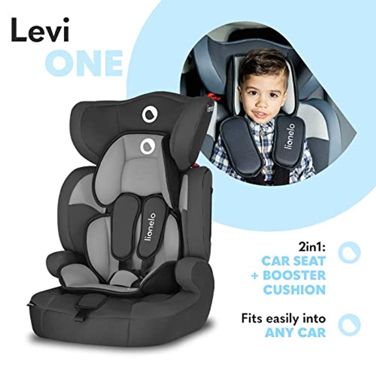 Lionelo Levi One Kindersitz