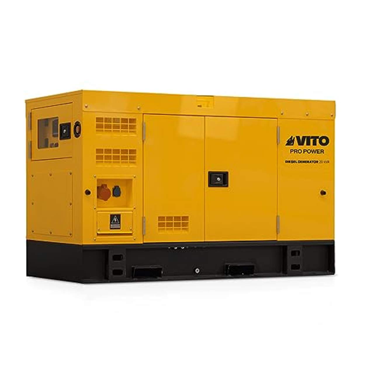 Vito Silent 53dB LpA Diesel AVR Generator 16kw 20kVA ATS  