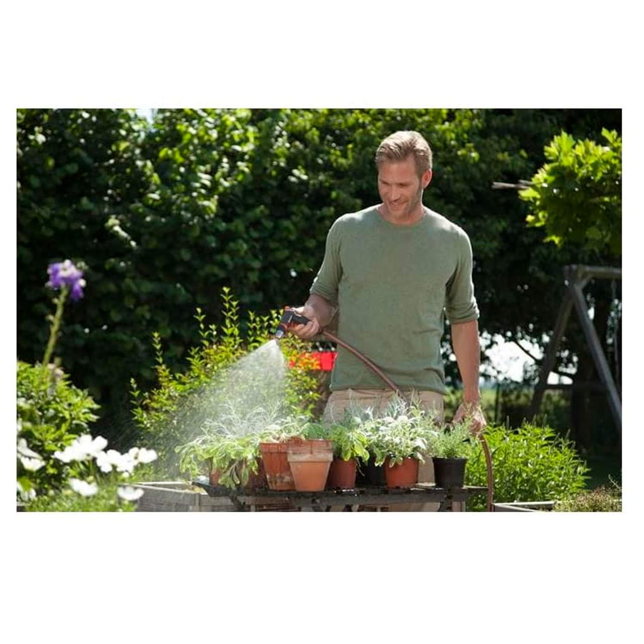 Gardena Premium Reinigungsspritze: Robuste Wasserspritze