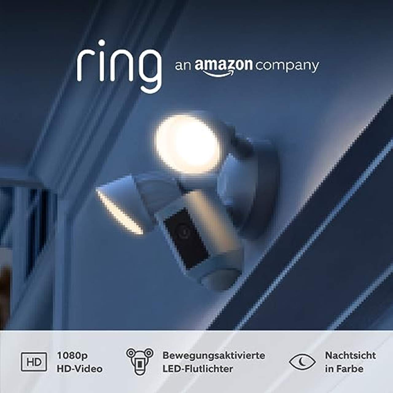 Ring Floodlight Cam Wired Plus von Amazon