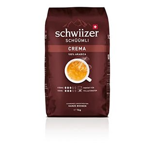 Schwiizer Schüümli Crema Ganze Kaffeebohnen