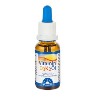 Dr Jacob's Vitamin D3 K2 Tropfen I Nahrungsergänzung