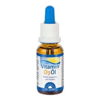 Dr Jacob's Vitamin D3 Öl Tropfen 800 IE I ideal dosierbar