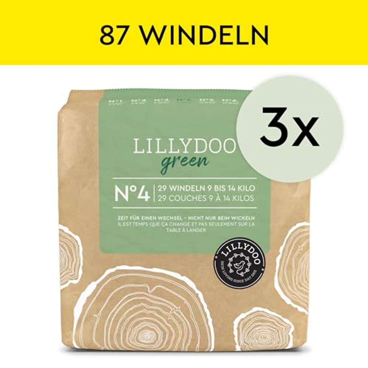 LILLYDOO green umweltschonende Windeln