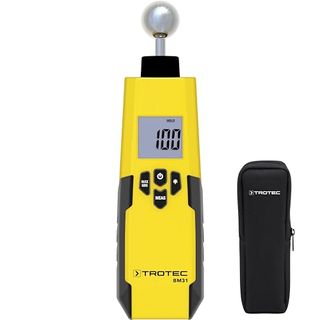 AGT Feuchtigkeitsmessgerät: Digitaler 4in1-Feuchtigkeits-Detektor mit  nicht-invasiver Messung, LCD (Feuchtemessgerät)