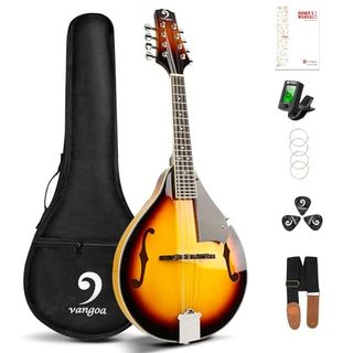 Vangoa Akustische Mandolinen Musikinstrument 8 Saiten A-Stil