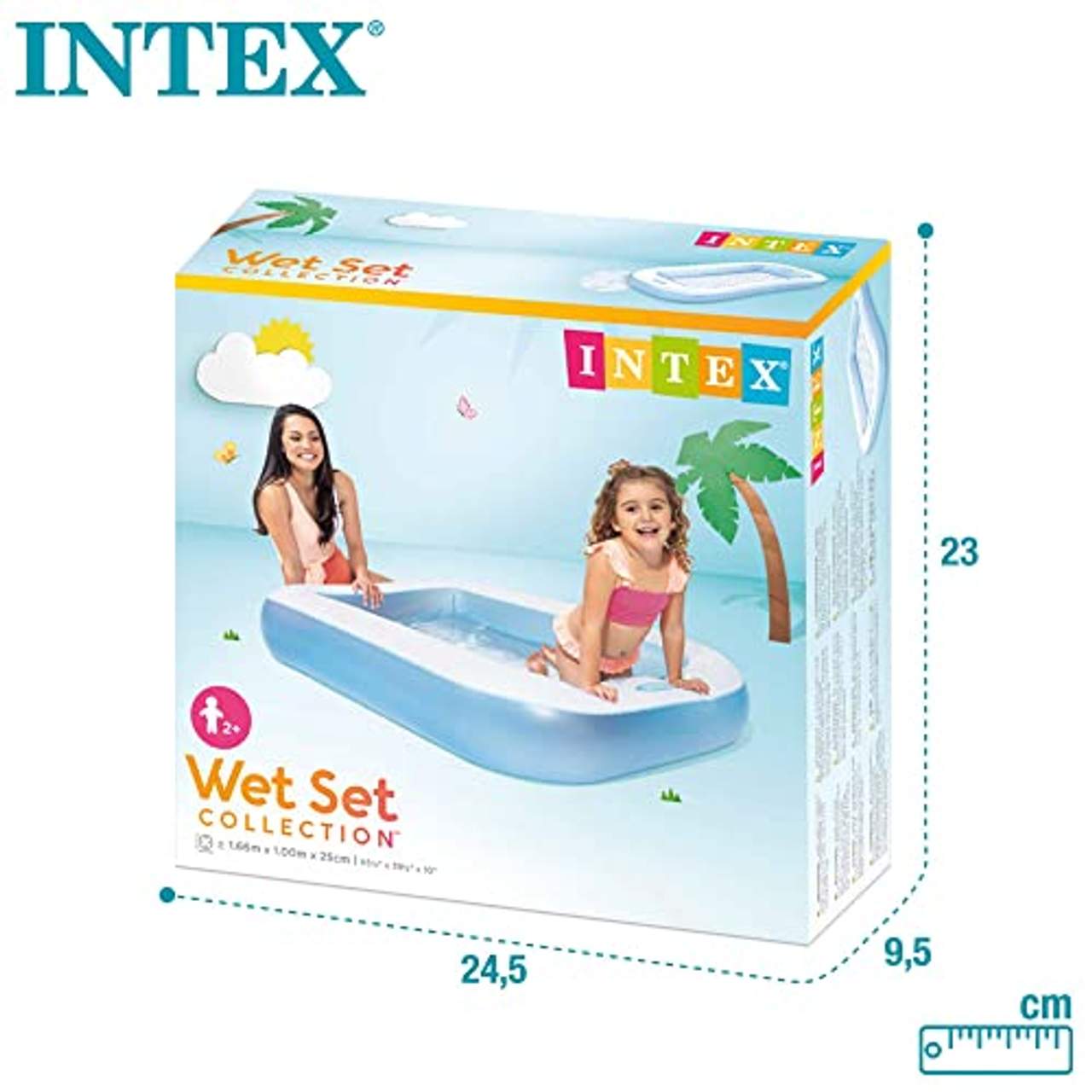 Intex Rectangular Pool Kinder Aufstellpool