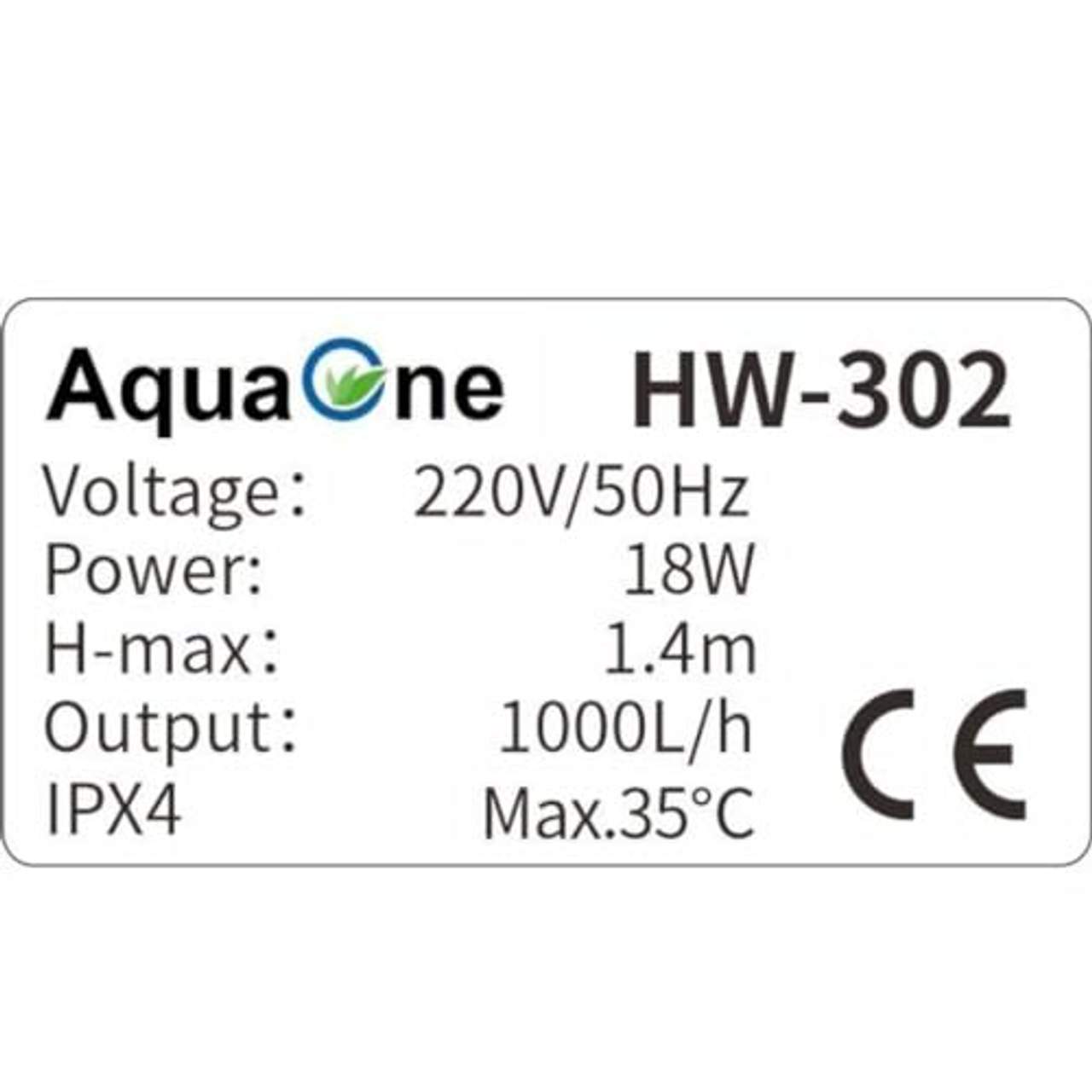 AquaOne Aquarium Außenfilter HW-302 