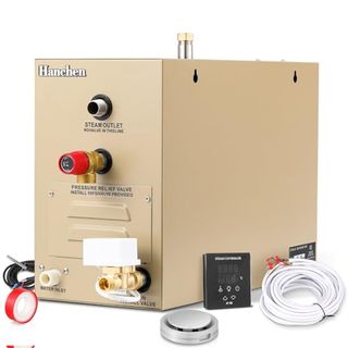 Hanchen 6KW Dampfbadgenerator für 4,2m³ Raum 35-55 ℃ Sauna dampfbad Dampferzeuger für Sauna