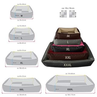 BedDog 2in1 Hundebett MAX Quattro