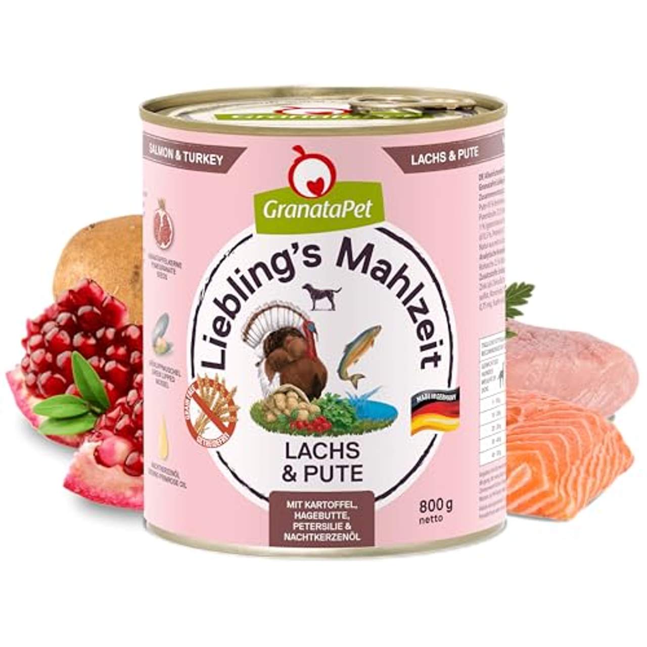 GranataPet Liebling's Mahlzeit Lachs & Pute
