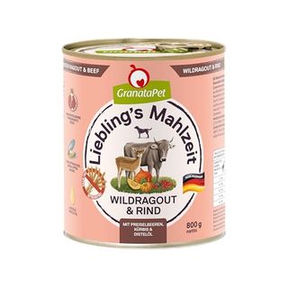 Liebling's Mahlzeit Nassfutter Wildragout & Rind