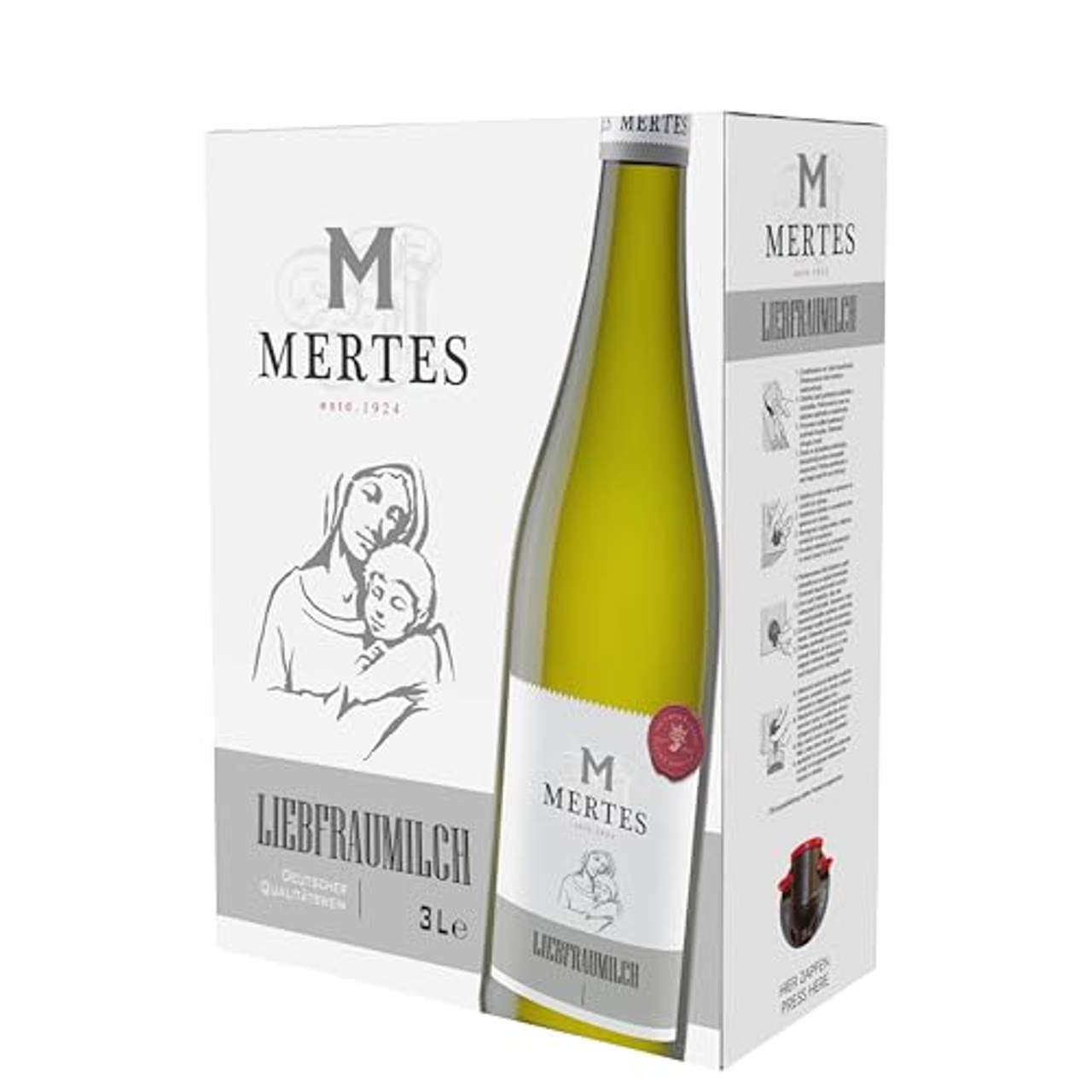 Peter Mertes Liebfraumilch Qualitätswein lieblich Bag-in-box