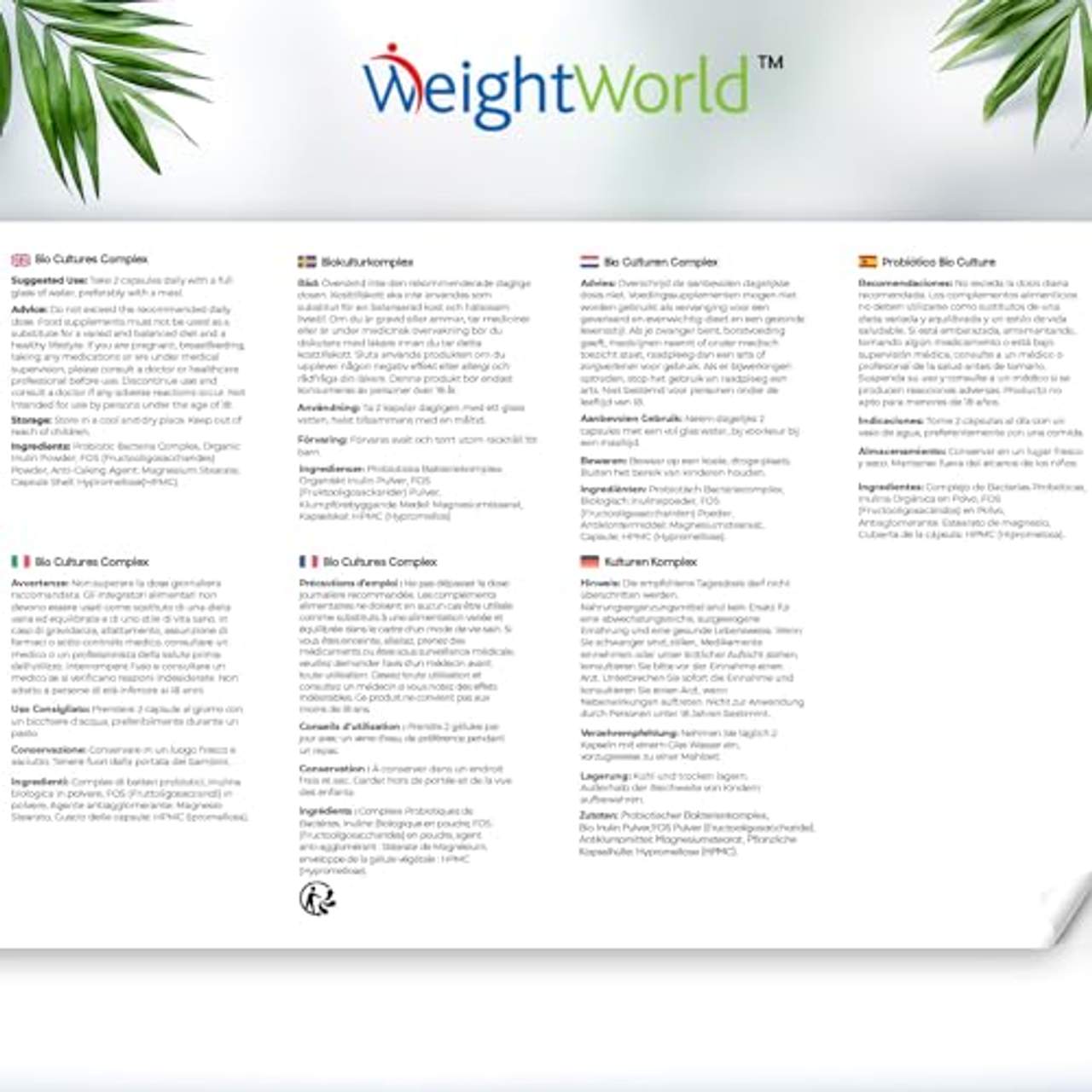 WeightWorld Kulturen Komplex