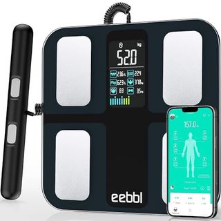 Körperfettwaage Digital Handsensoren und App