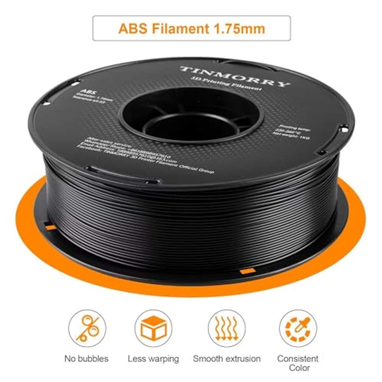 TINMORRY ABS Filament 1.75mm
