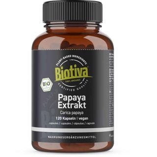 Papaya Extrakt Kapseln Bio hochdosiert