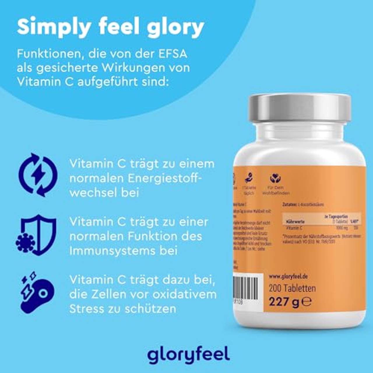 gloryfeel Vitamin C 1.000mg