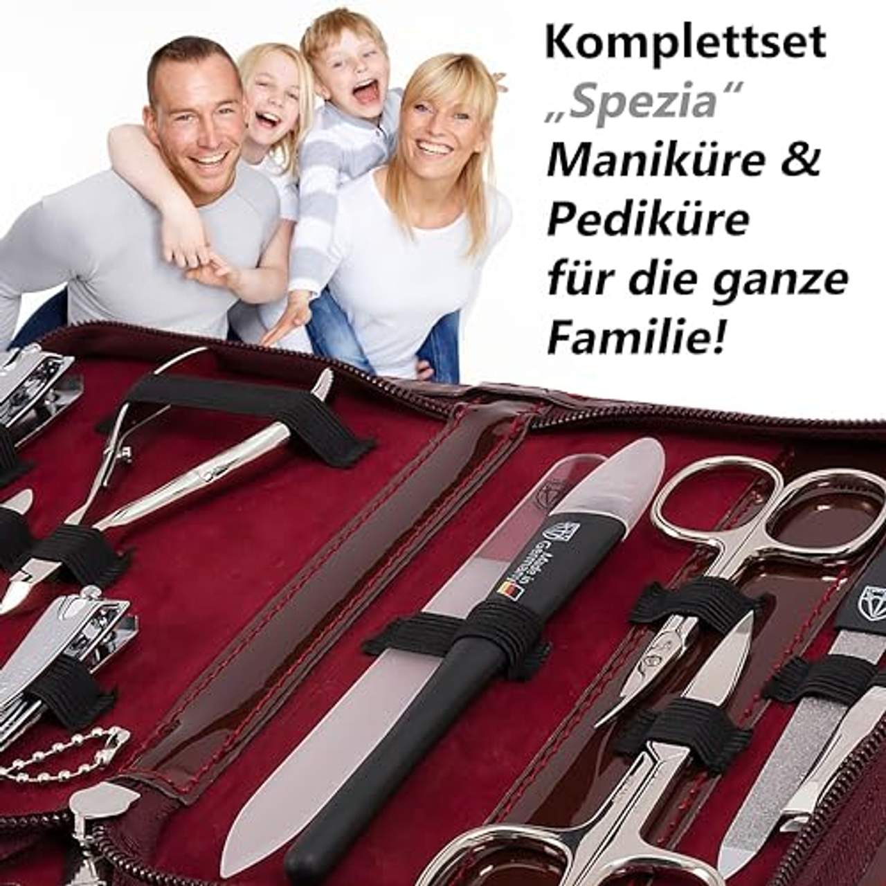Drei Schwerter Solingen Germany Nagelpflegeset ´Spezia` 10-tlg
