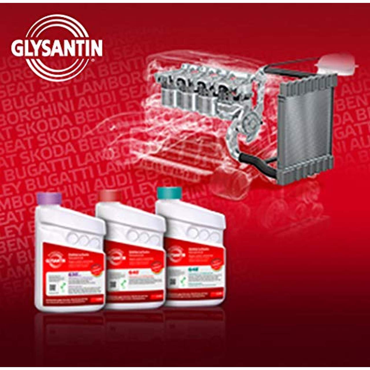 GLYSANTIN Basf G48 Gebrauchsfertiges Premium Motorkühlmittel  1Liter 